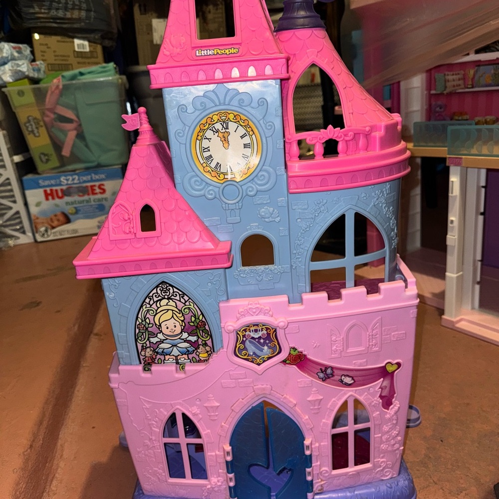 Fisher-Price Little People Disney princess magical wand palace playset